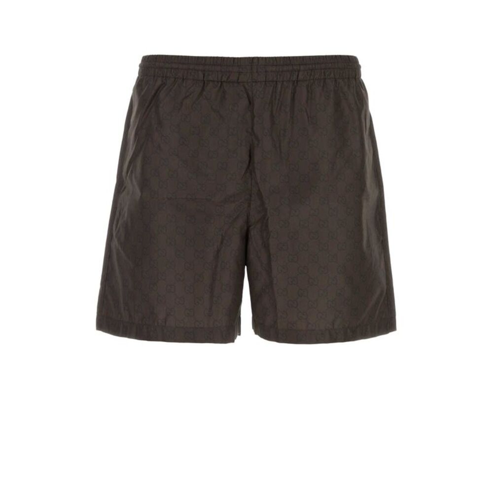 Gucci Men Printed Polyester Swimming Shorts